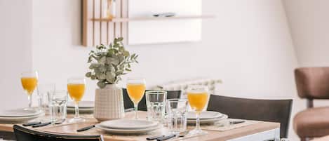 Studio con vista Bahia | Private kitchen | Fridge, microwave, oven, stovetop