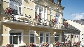 Fassade der Unterkunft