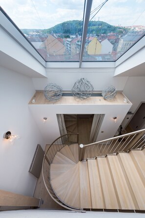 Living area - Empirent Design Apartments (Prague)