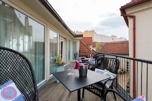 Terrace/patio - Empirent Design Apartments (Prague)