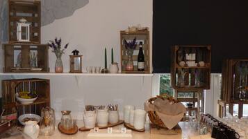 Daily buffet breakfast (EUR 8.00 per person)