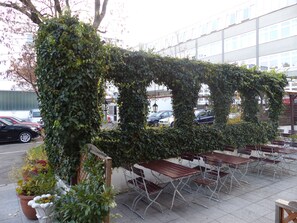 Façade de l’hébergement