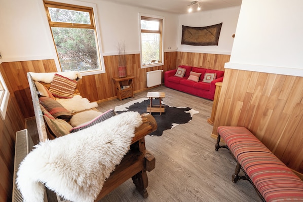 Living area - Hotel Aquaterra (Natales)