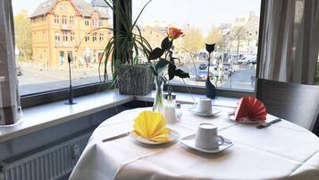 Morgenmadsbuffet hver dag mod et gebyr
