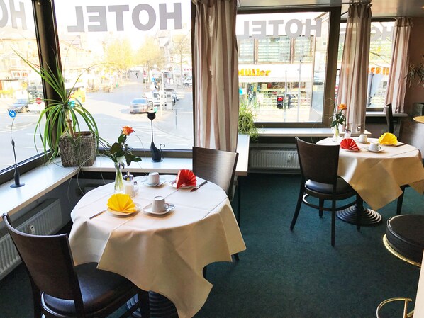 Daily buffet breakfast (EUR 5 per person)
