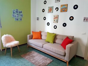 Sittområde i lobbyn