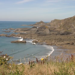 Vista a la playa o al mar
