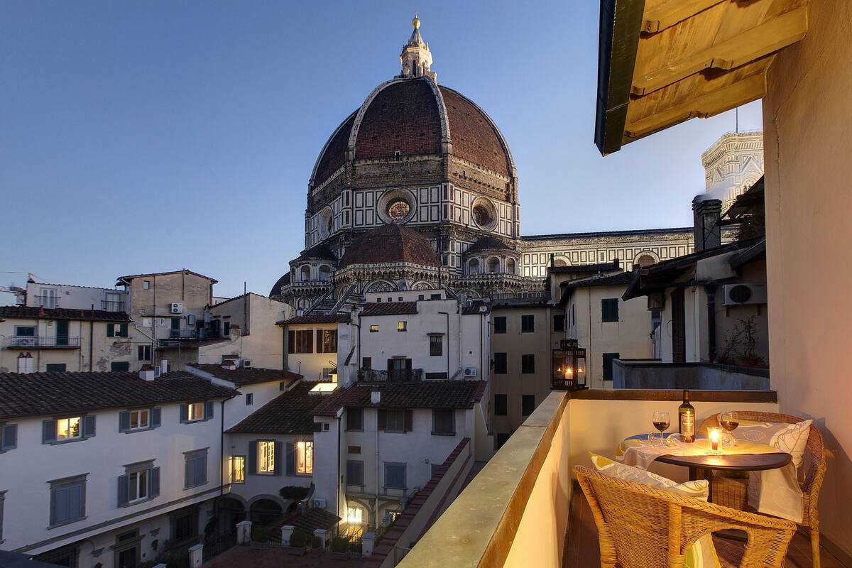 Apartment, 1 Bedroom (Via Ricasoli 8, Florence) | Terrace/patio