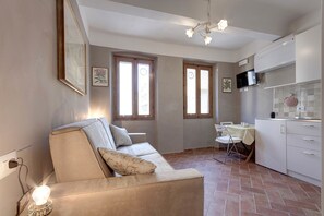 Studio (Via dei Pepi 17, Florence) | Coin séjour