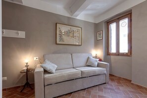 Studio (Via dei Pepi 17, Florence) | Coin séjour