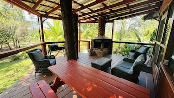 Family Cottage, 2 Bedrooms, Mountain View, Mountainside | Terrace/patio