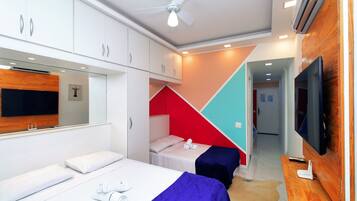 Apartamento (C034) | Roupas de cama premium, individualmente decorados