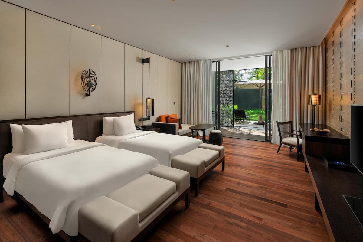 Habitación Deluxe, Terraza | 1 habitación, sábanas italianas Frette y ropa de cama de alta calidad