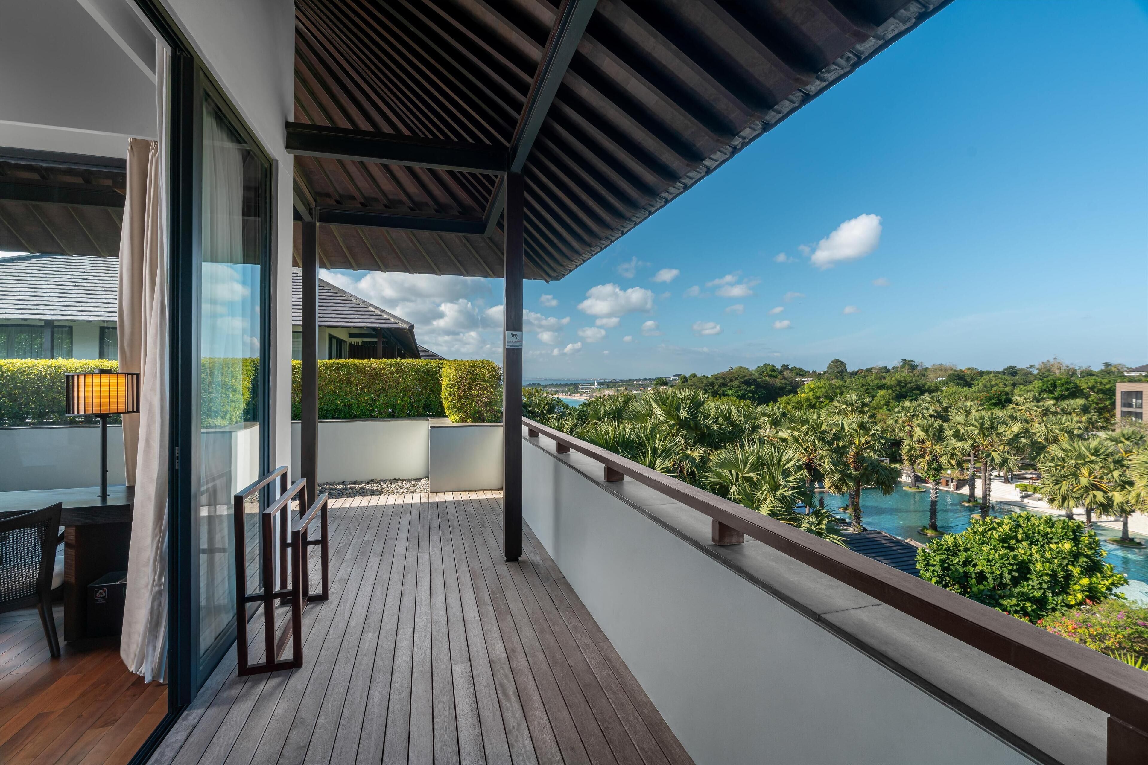 스튜디오, 정원 전망 | 이탈리아 프레떼 시트, 고급 침구, 오리/거위털 이불, 필로우탑 침대