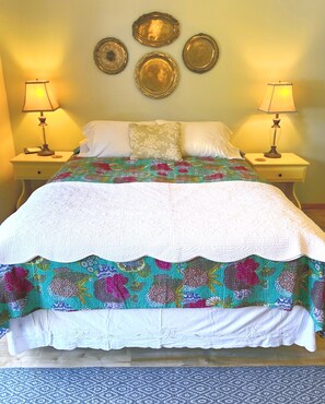 Double Room, 1 Queen Bed, Patio, Garden View