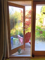 Double Room, 1 Queen Bed, Patio, Garden View | View from room