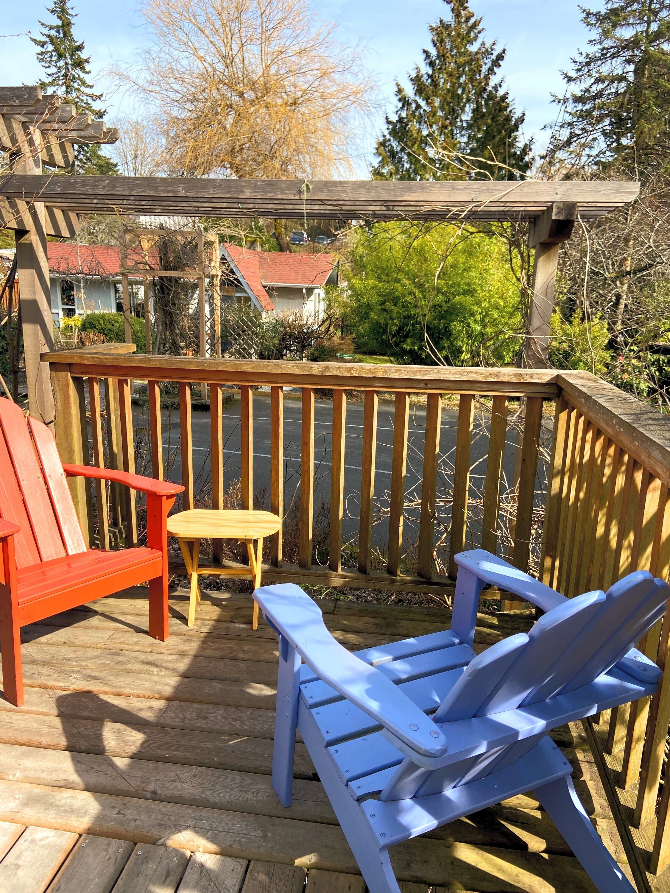 Doppelzimmer, 1 King-Bett, eigenes Bad | Terrasse/Patio