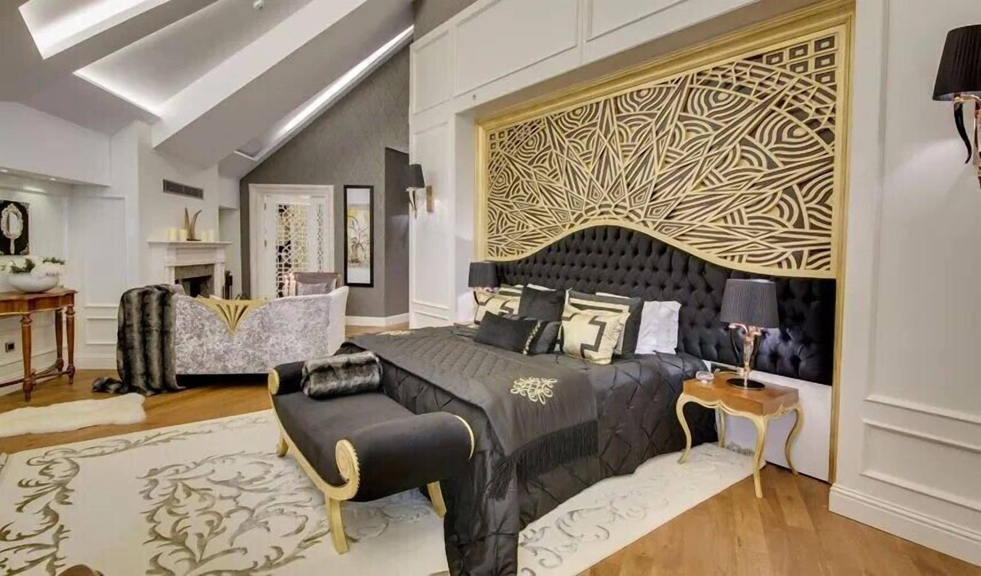 Ropa de cama de alta calidad y minibar 