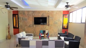 Sala de estar en el lobby