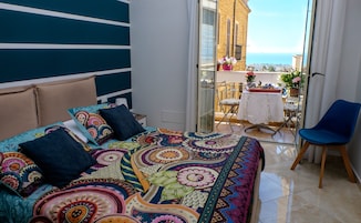 Superior Double Room | Down comforters, memory foam beds, desk, blackout drapes