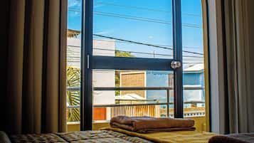 6 bedrooms, blackout drapes, iron/ironing board, free WiFi