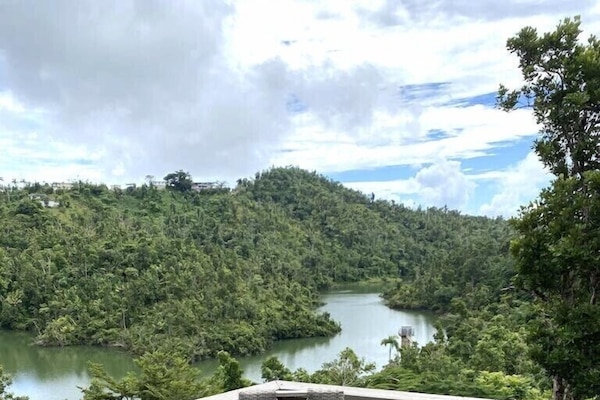 Outdoor Table with a View