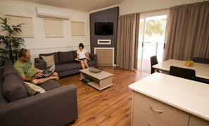 Cabane Supérieure, 3 chambres, salle de bains attenante | Salle de séjour