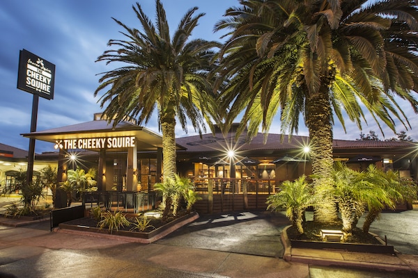 Front of property – evening/night