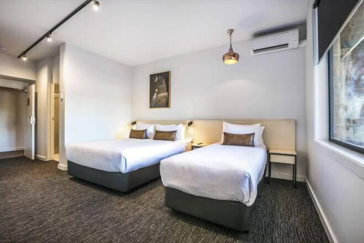 Desk, iron/ironing board, WiFi (free), bed sheets