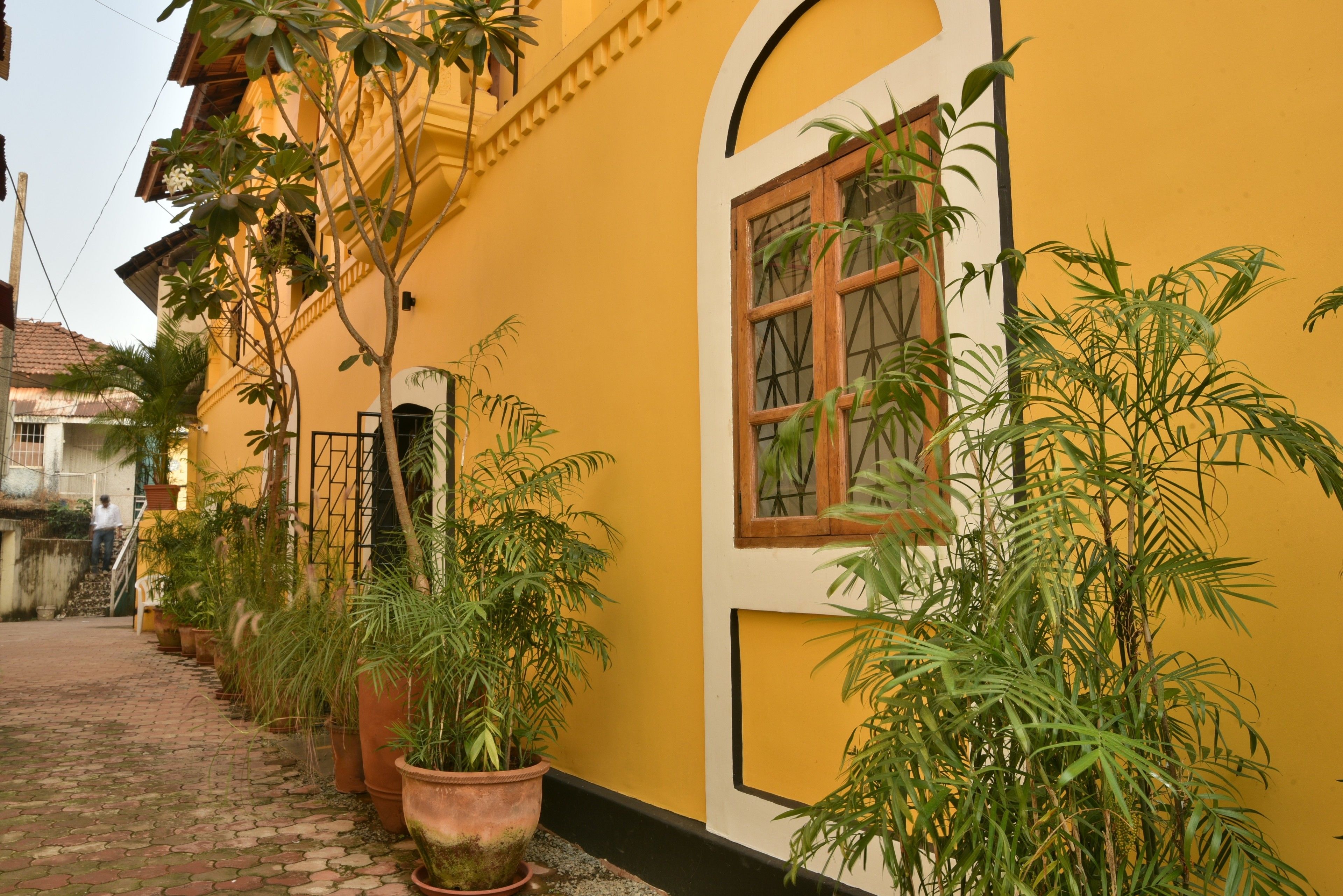 Fachada da propriedade