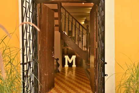 Entrada de la propiedad