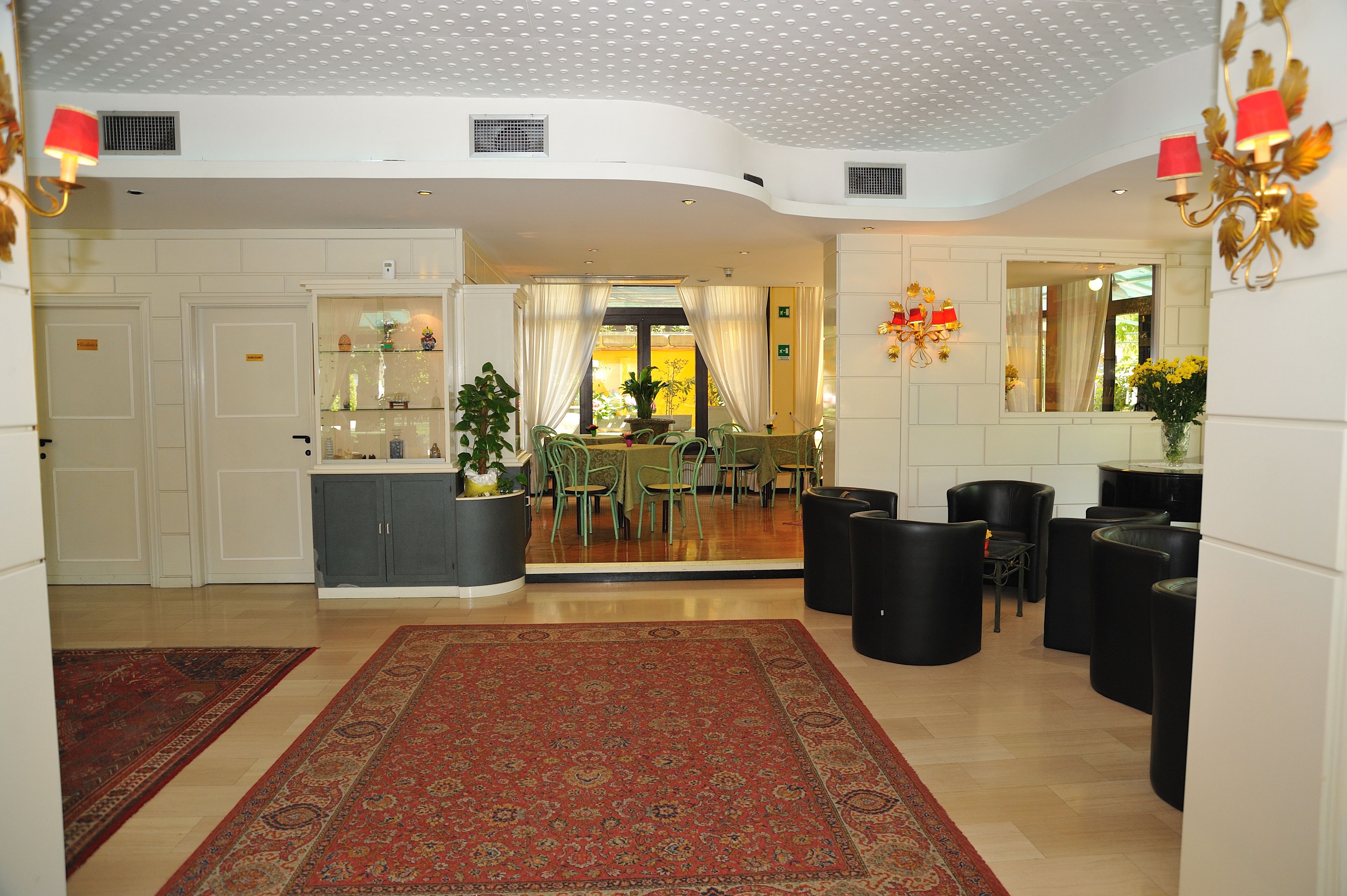 Sala de estar en el lobby