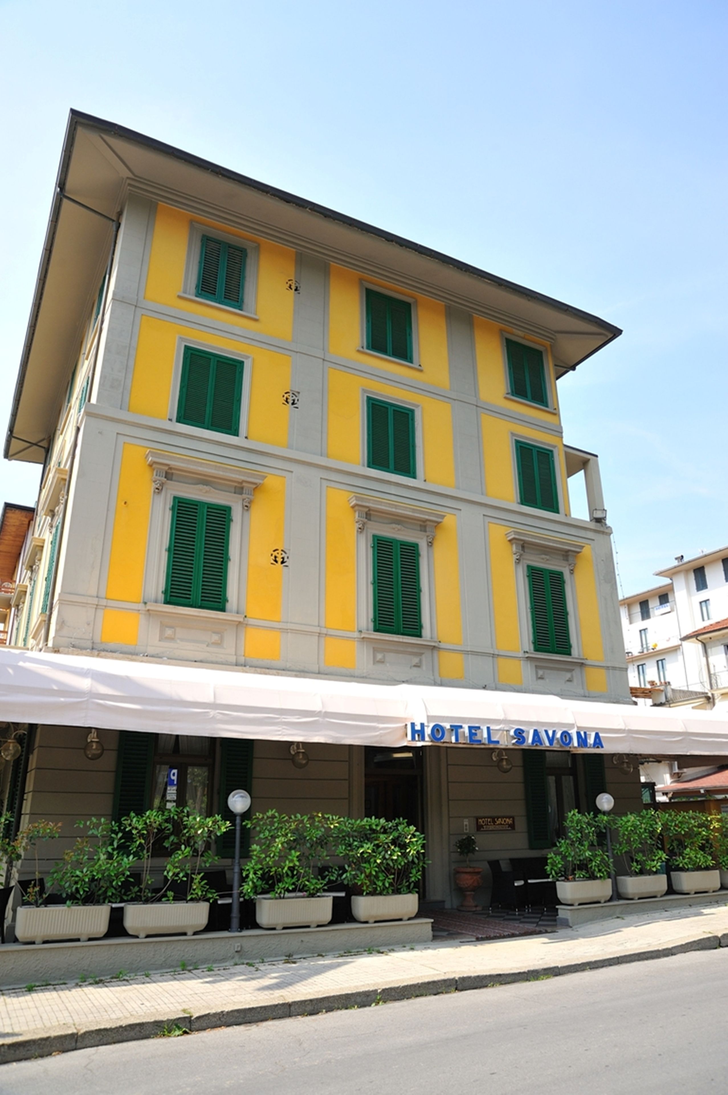 Façade de l’hébergement