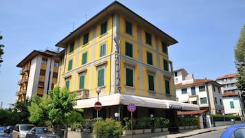 Fassade der Unterkunft