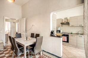 Apartment, 3 Bedrooms, Fireplace | Living area | Flat-screen TV, fireplace - Colonna Suite Luxury - Termini Station Big Apartment (Rome)