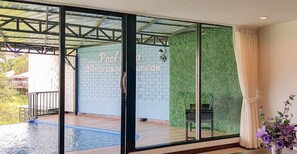 Pool Villa - B1 | Desk, blackout curtains, free WiFi - Phornpailin Riverside Resort (Sangkhla Buri)