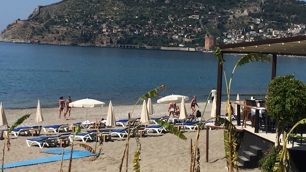 Beach nearby - Blue Dream Hotel (Alanya)