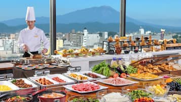 每日供應吃到飽早餐 (每人 JPY2200)