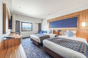 セーフティボックス (室内)、デスク、遮光カーテン、WiFi (無料)