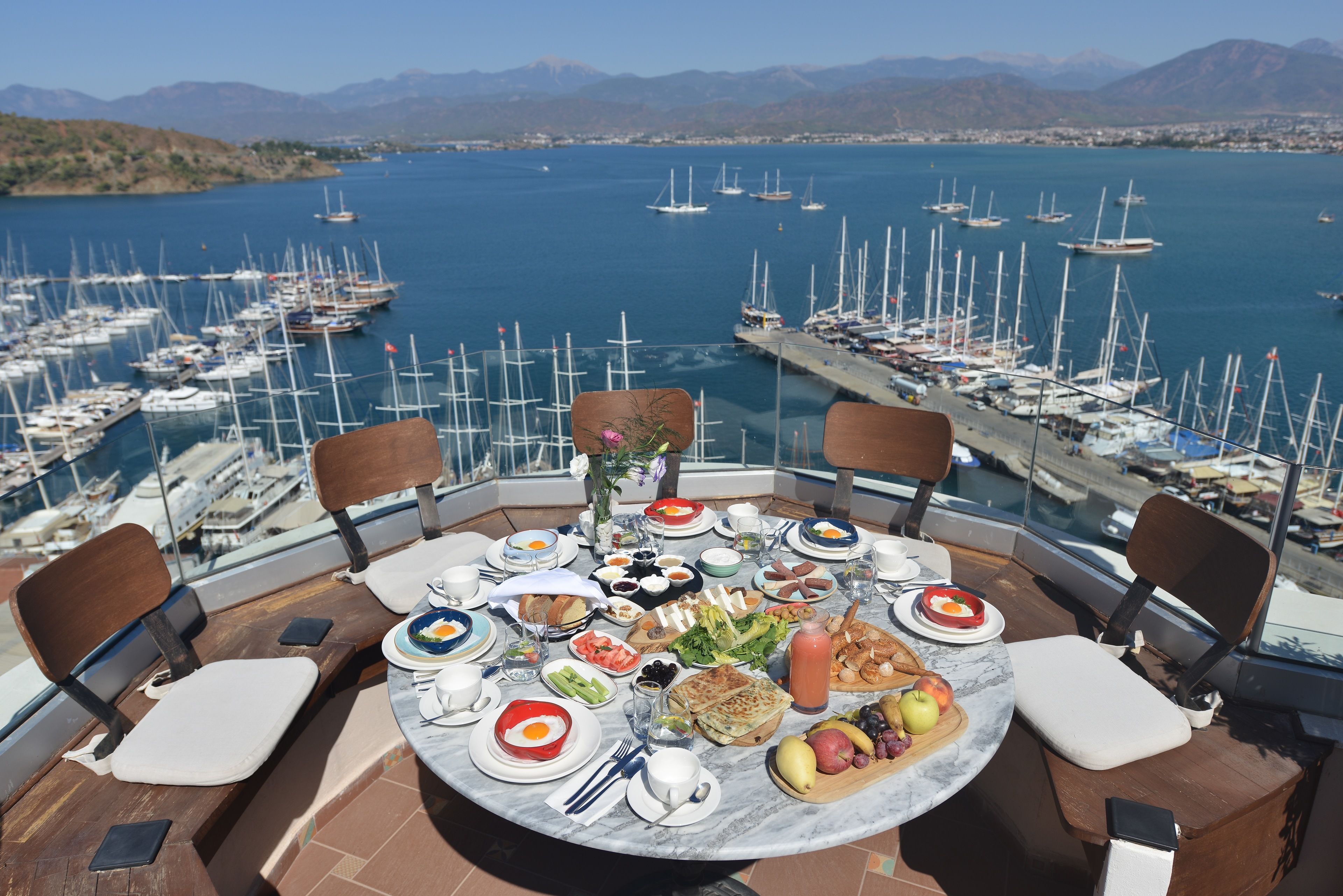 Quang cảnh nhìn từ nơi lưu trú