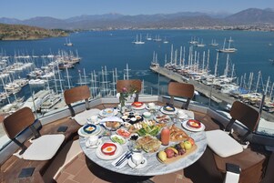 Vue depuis l’hébergement