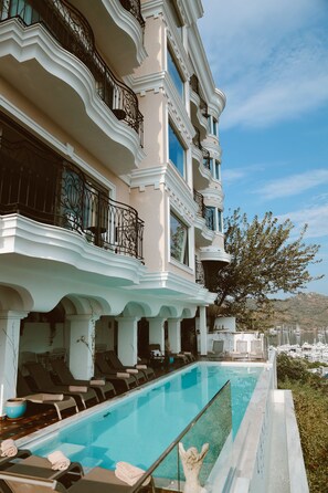 Fassade der Unterkunft