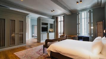 Suite | Hypoallergeen beddengoed, een kluis op de kamer