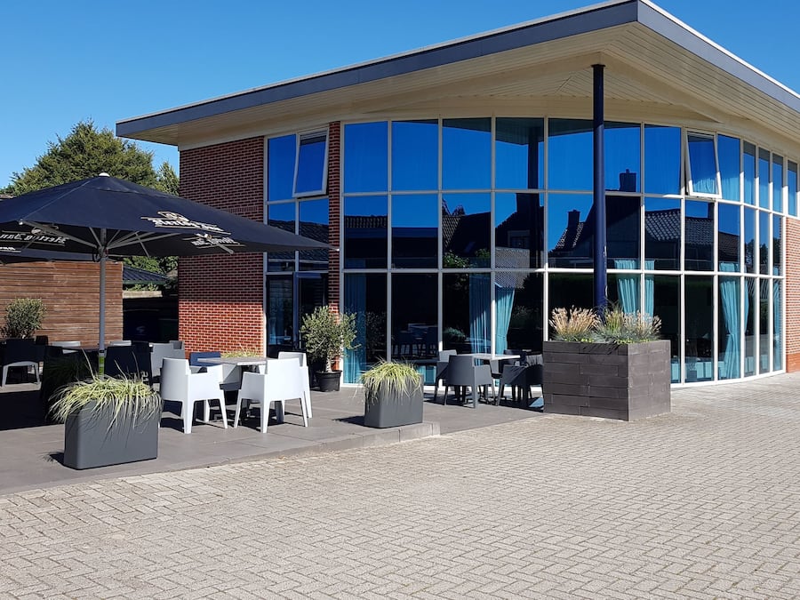 Voorkant van accommodatie