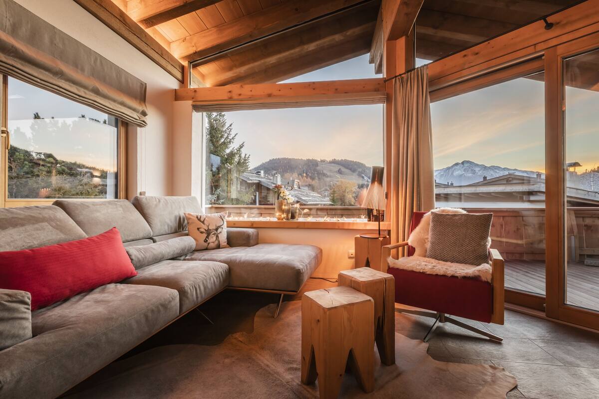 Grand Chalet, 3 Bedrooms, Non Smoking, Mountain View | View from room