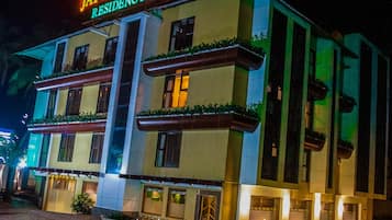 Front of property – evening/night