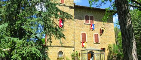 Außenbereich für Bankette