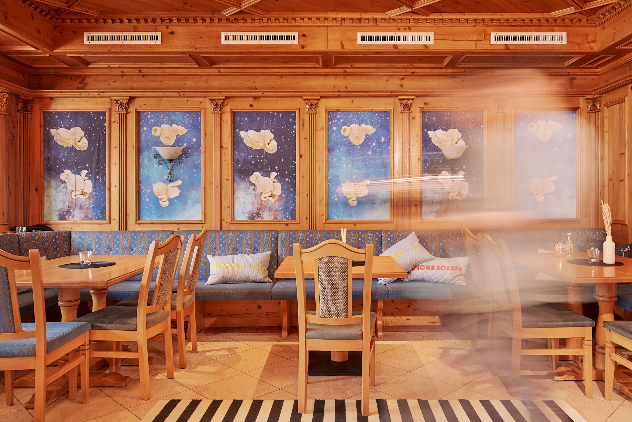 breakfast and dinner served