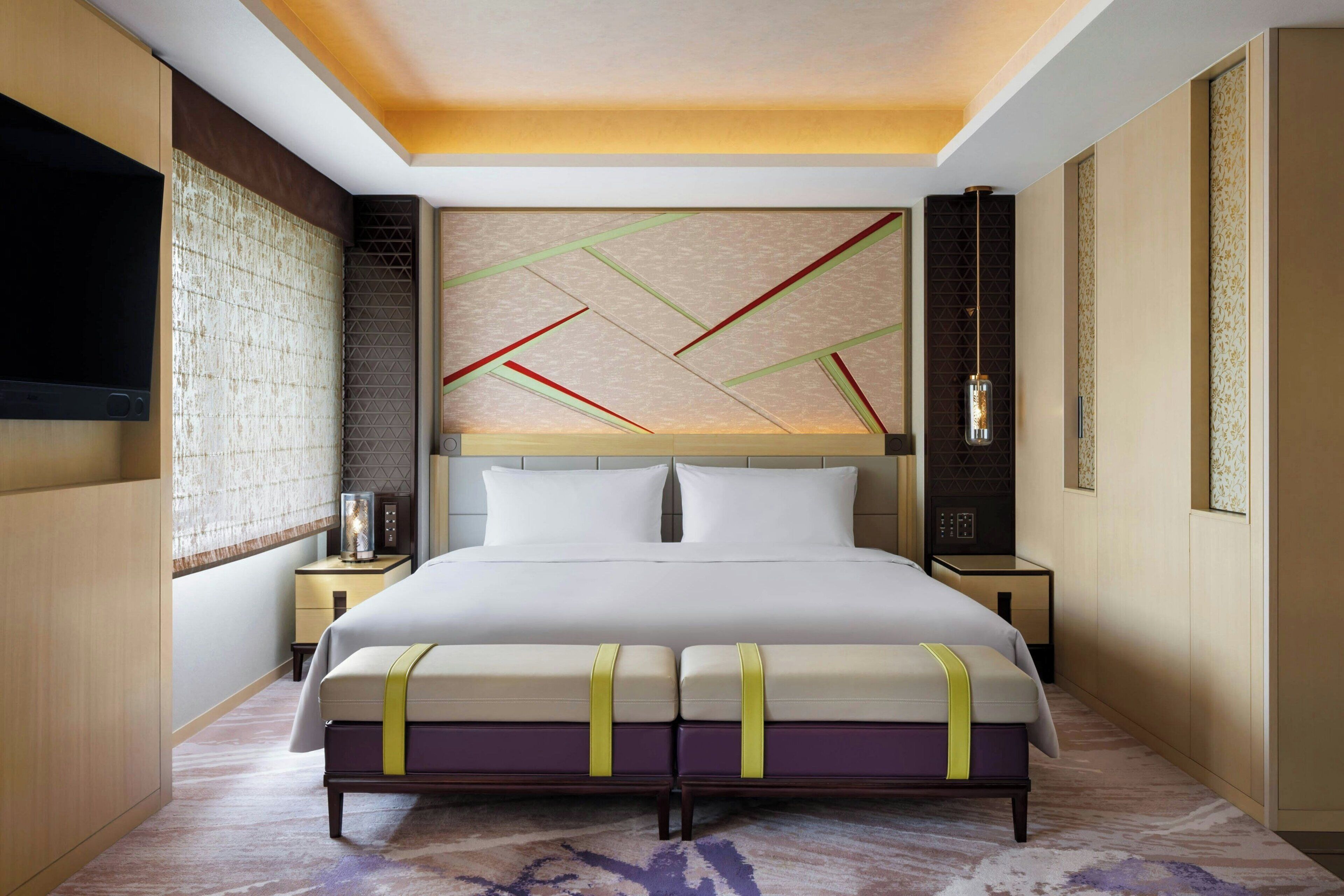 premium bedding, in-room safe, blackout curtains, soundproofing