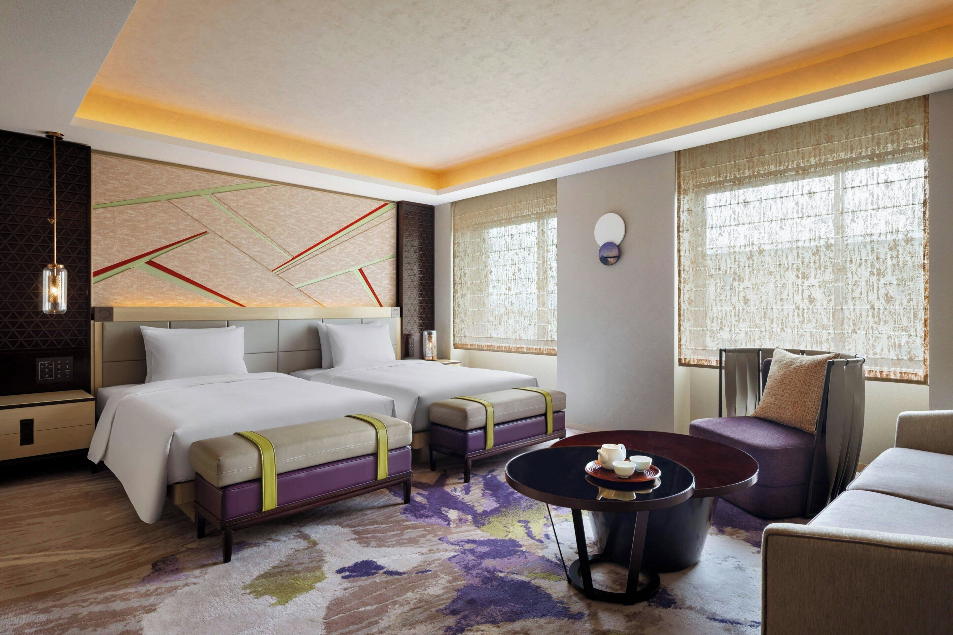 premium bedding, in-room safe, blackout curtains, soundproofing